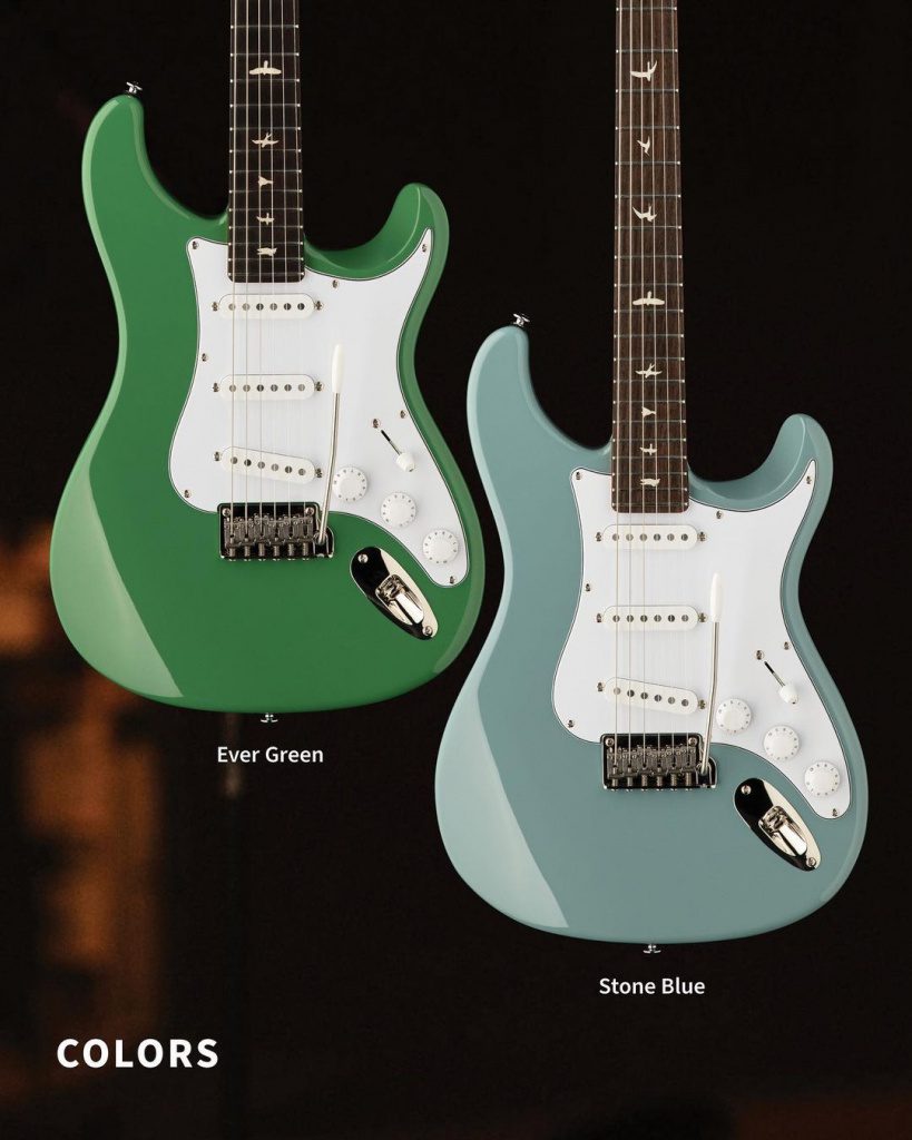 PRS Shares New SE Silver Sky Colours And Specifications Via Instagram