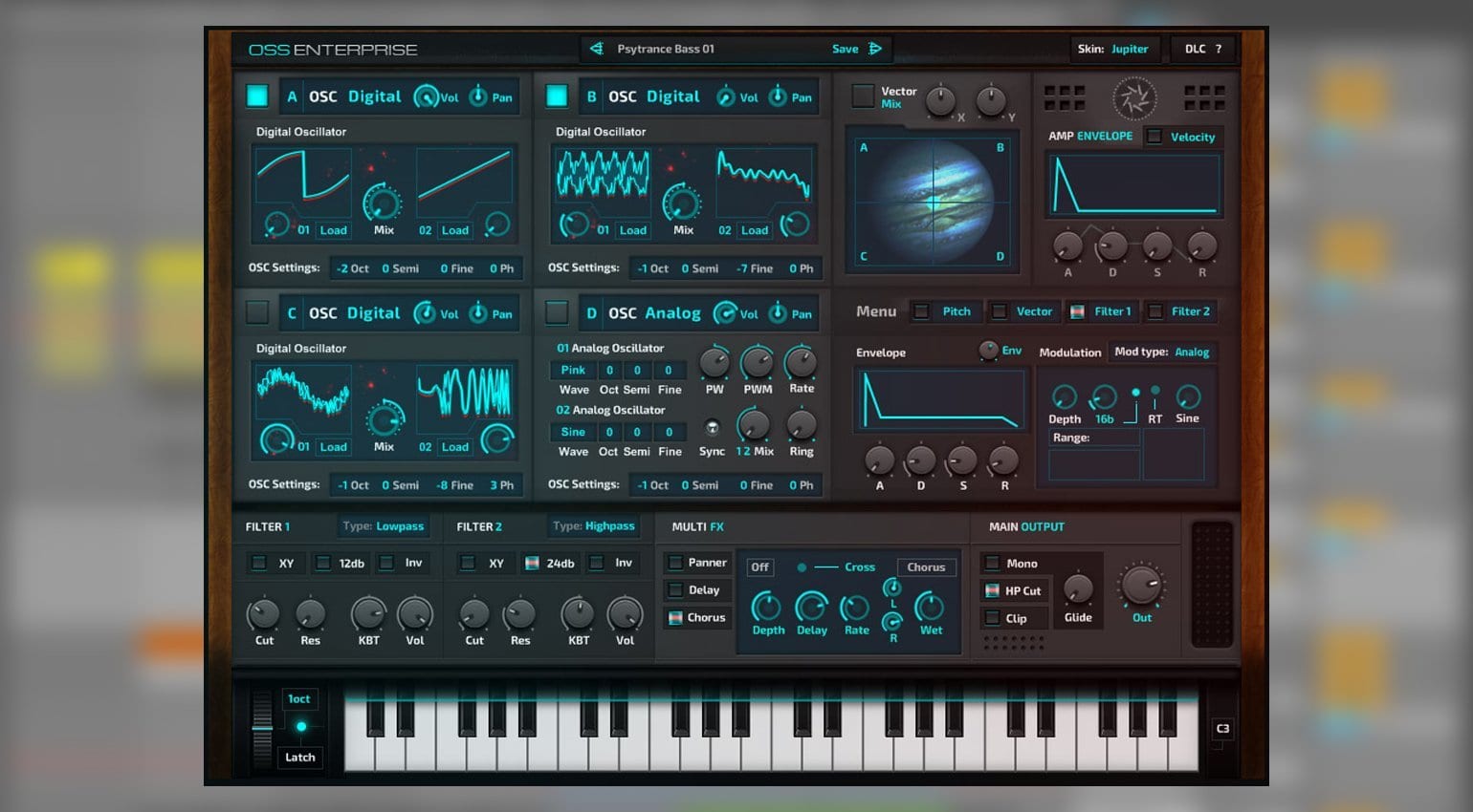 Ocean Swift Oss Enterprise A Hybrid Vector Synth For Sonic Explorations Gearnews Com