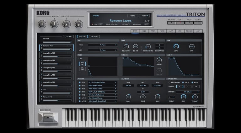 korg legacy collection virtual instrument