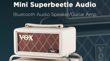 vox mini superbeetle audio bluetooth speaker black