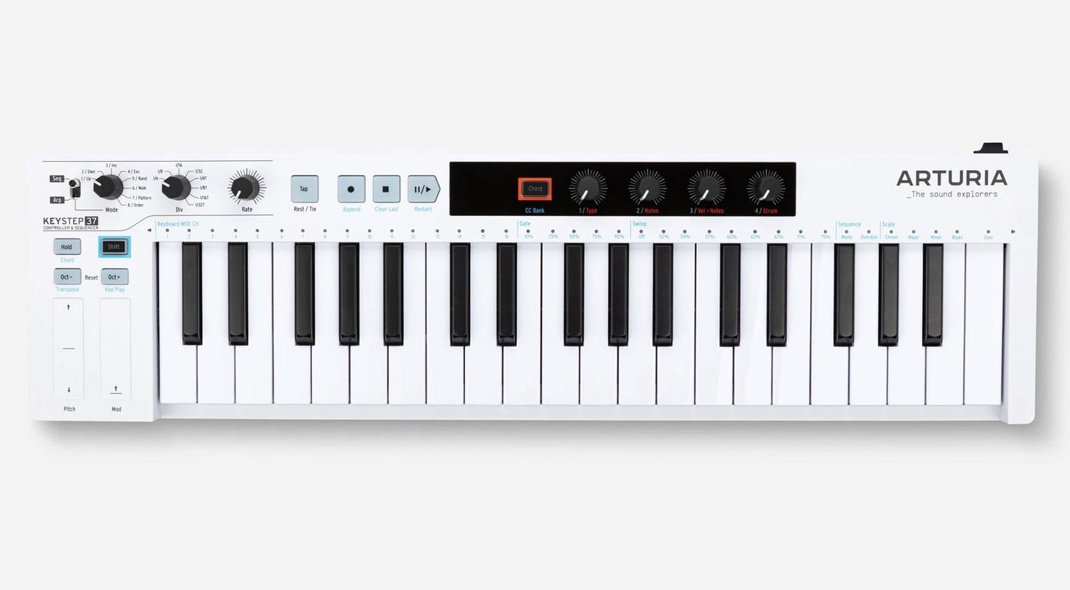 keystep pro chord mode