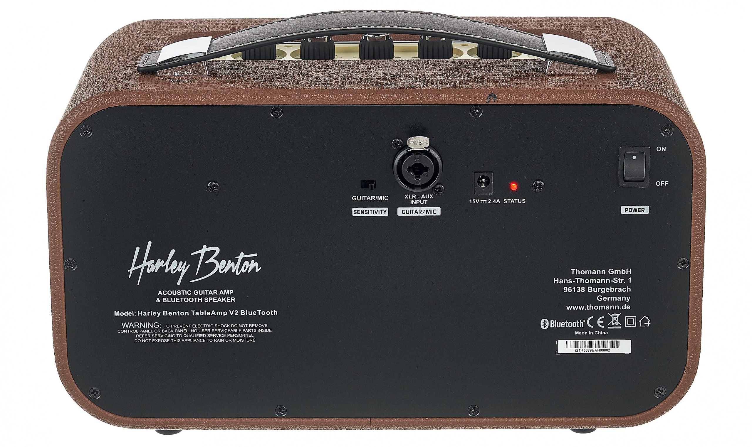 harley benton table amp bluetooth