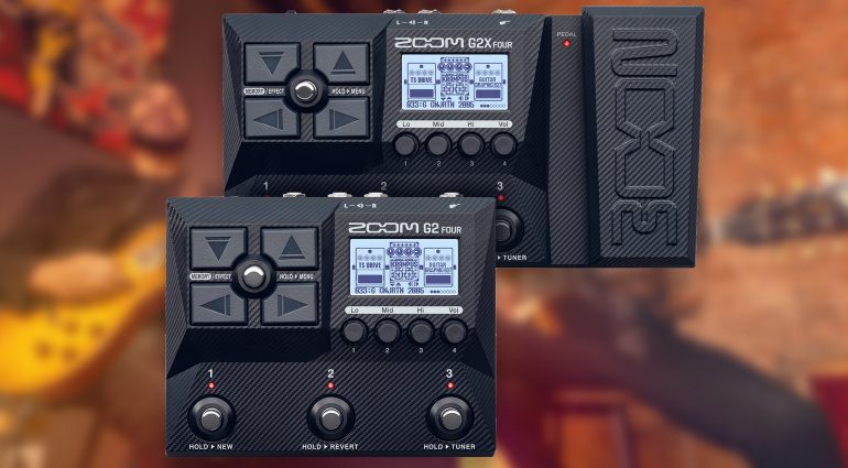 Zoom G2 Four and G2X Four: New low price amp modellers & multi-FX -  gearnews.com