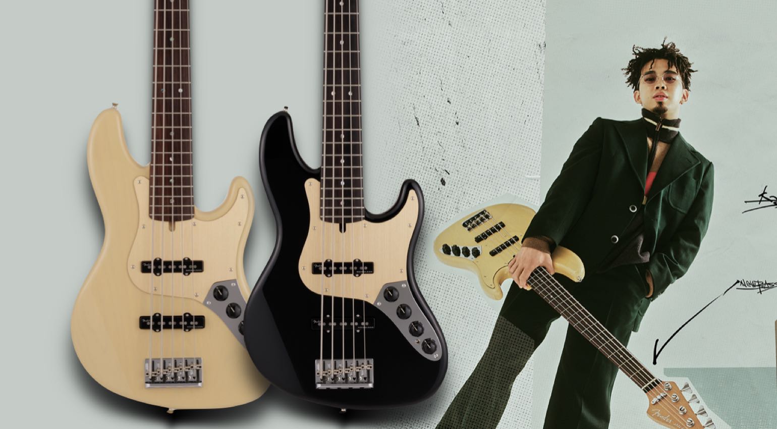 Fender Japan Deluxe Jazz Bass V Kazuki Arai for King Gnu bassist -  gearnews.com